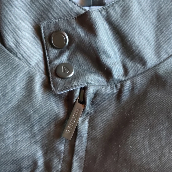 Nixon Moto Jacket, Waxed Cotton, Medium M Motorcycle Zip Up - Picture 5 of 7